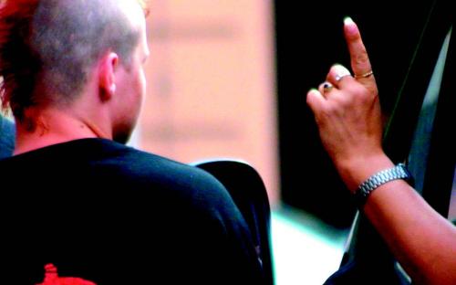 Baltimora Cottbus, Brandeburgo, 2001, Il dito della Legge